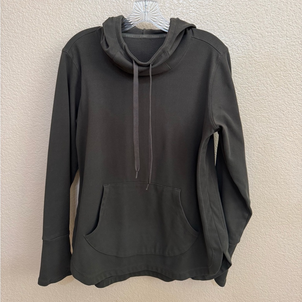 Women’s Olive Green Hoodie Sweater